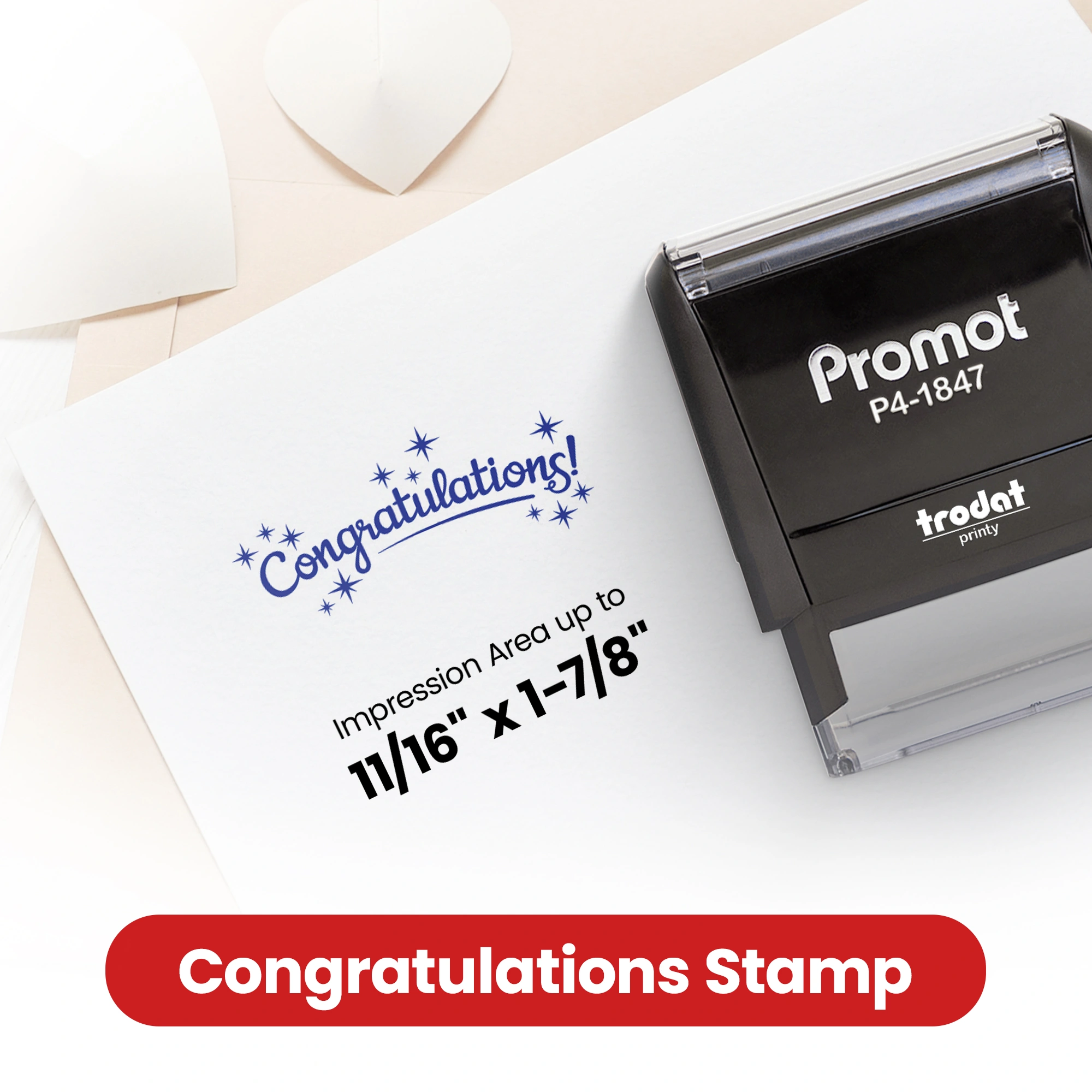 Congratulations Stamp
